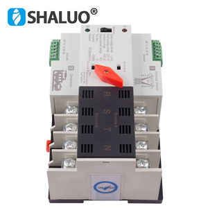 สวิตช์โอนถ่ายอัตโนมัติ Shaluo 4P100A PC แบบแยกส่วน สามเฟส ระบบจ่ายไฟคู่ ATS สำหรับใช้ในครัวเรือน - Product Image 5