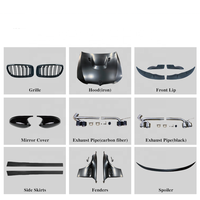 Gemmeo bodykit mobil modifikasi, suku cadang otomotif untuk BMW 3 series E90 upgrade M3
