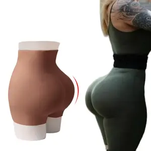 Women fesse Underwear s/m/l/xl Realistic silicone big butt pants silicone fake bum panties padded lifter butt and hip shaper