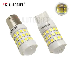 1156 BA15S P21W陶瓷发光二极管灯泡1157 BAY15D P21/5w 7440 7443发光二极管51SMD 2835汽车转向信号灯倒车灯汽车灯12-24V