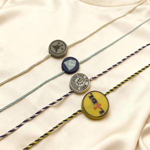 Plastic Hang <strong>Tag</strong> Maker Custom Embossed Foil Stamping Logo Hanging <strong>Tags</strong> String Garment <strong>Tags</strong> - Product Image 2