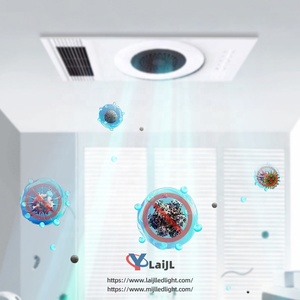 SAA CE gros LED soufflant ventilateur d'extraction multifonctionnel intégré radiateurs électriques salle de bain cuisine plafond ménage - Product Image 1