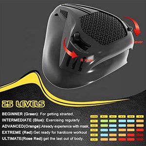 Agekusl หน้ากากไนลอนสำหรับออกกำลังกาย4.0สำหรับฝึกขี่จักรยานที่ราบสูงทนทานต่อความสูงหน้ากากออกกำลังกายแบบคาร์ดิโอ - Product Image 2