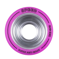 Roue de patin à roulettes Flying Tiger en aluminium de haute qualité 59 mm x 38 mm pour patinage de vitesse Derby, roues super anti-usure