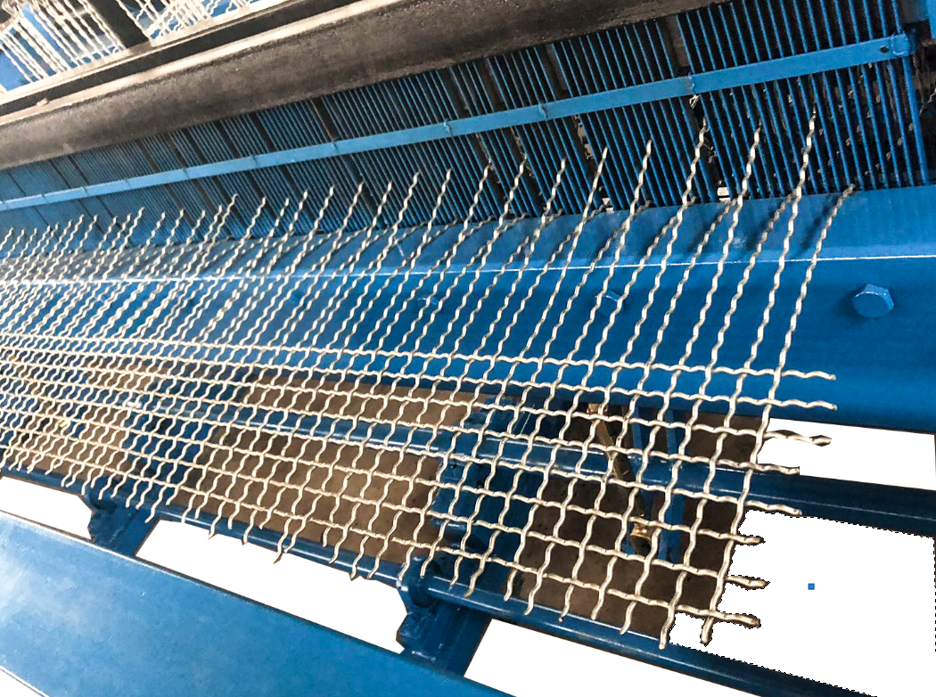 0.4mm-12mm Crimped Wire Mesh Making Machine Wholesale and Manufacturer