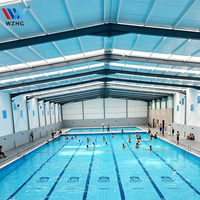 Arena Deportiva Prefabricada para Baloncesto Interior, Estructura de Acero de Gran Envergadura, Personalizada para Centro Deportivo, Diseño Insonorizado