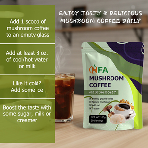 OEM ODM High Quality Mushroom Coffee Powder Immune Defense Energy Booster Enhance Recovery Contains Lions Mane Mushroom - Product Image 4