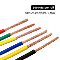 WANBANG Hausverdrahtung Heizkabel 2,5mm PVC-Isoliertes Gebäudekupferkabel Mehradriges Leiterkabel BVR RV Flex-Kabel