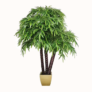 Gran Venta de plástico en maceta de <span class=keywords><strong>bambú</strong></span> verde Artificial <span class=keywords><strong>chino</strong></span> para interiores y exteriores, oficina, hogar, <span class=keywords><strong>restaurante</strong></span>, centro comercial, decoración de paisaje - Product Image 1