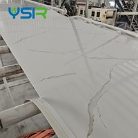 Lámina de PVC Impermeable de Lujo con Diseño de Mármol UV, Láminas de Pared 3D con Diseño de Mármol, Panel de Lámina de Mármol UV de 3 mm