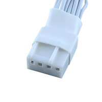Connecteur de ventilateur PWM à 4 ports pour connecter plusieurs ventilateurs de boîtier à 4 broches à un connecteur de carte mère avec régulation de régime synchronisée et alimentation fiable