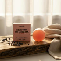 Savon revitalisant solide naturel pour cheveux, marque privée, pour nettoyer et hydrater les cheveux