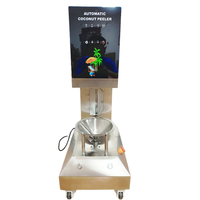 Gouden Fabrikant Elektrische 110V/220V Industriële 60W Koperen Motor Kokosnoot Schilmachine