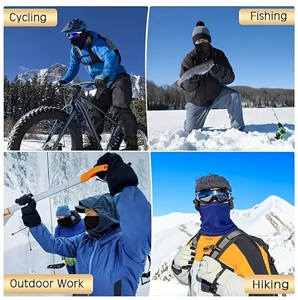2025 Capuche polaire lourde Snow Gear Full Face Extreme Cold Weather Mask Cover Sun Protection Veil pour hommes et femmes - Product Image 4