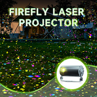 Al Aire Libre IP65 impermeable LED Gobo Firefly láser proyector luz E27 Base Navidad decorativo blanco láser iluminación luces de escenario
