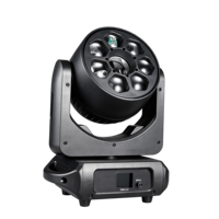 Projecteur à tête mobile 7x40W Bee Eye, faisceau laser, LED RGBW, éclairage de scène, contrôle DMX, DJ, discothèque, effet laser, équipement d'éclairage de scène