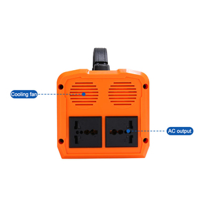 แบตเตอรี่ลิเธียมโพลิเมอร์ขายดี 100-240V AC 19V พลังงานแสงอาทิตย์และลม DC Input 300Wh 60Ah กันน้ำ พกพาสะดวก กำลังไฟ 300W Output - Product Image 3