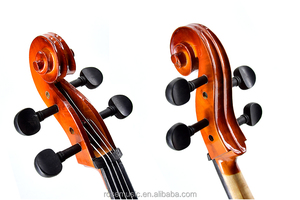 Instrumento Musical, Violonchelo 3/4 Económico de Alto Brillo, Tamaño 4/4 con Estuche de Espuma para Violonchelo - Product Image 2