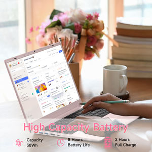 15.6 inç HD pembe dizüstü Intel Celeron N150 12GB RAM 512GB ROM bir dizüstü Pc taşınabilir dizüstü bilgisayar oyun dizüstü - Product Image 3