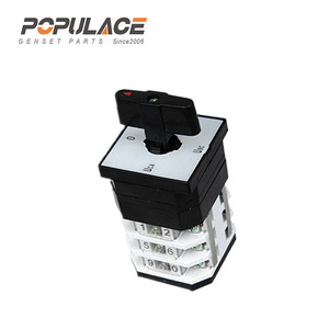 Commutateur de transfert série LW12-16, 3 positions, 3 pôles, 63A, triphasé, IP40, interrupteur combiné rotatif - Product Image 1