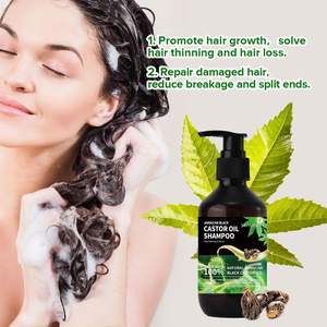 Champú de Aceite de Ricino Jamaicano 200ml Nutritivo para el Crecimiento del Cabello, Uso Diario, Cabello Seco y Encrespado - Product Image 3