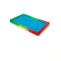 Milaiyou Sparkle Protect İş Modası TPU Kredi Kartı Kılıfı, Serigrafi Baskılı, Kapatmasız, Pasaport ve Ofis Kullanımı İçin