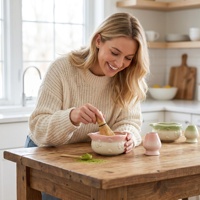 Ensemble de thé matcha en porcelaine chinoise traditionnelle de qualité alimentaire, ensemble de thé matcha en gros, ensemble de thé matcha avec fouet et bol, style zen asiatique