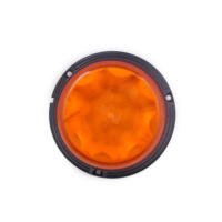 DC 12-24V LED Rotierendes Warnlicht Bernstein Blau Notfall-Blinklicht Fahrzeugdach-Warnblinkleuchte für Gabelstapler