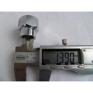 วาล์วปรับมุมมาตรฐานอเมริกัน 1/2 นิ้ว พร้อมอะแดปเตอร์ 3 จุด สำหรับเชื่อมต่อโดยตรงกับก๊อกน้ำ 4 จุด ถึง 2.5 จุด แบบเกลียวใน/เกลียวนอก - Product Image 3