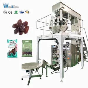 Fully Good Quality Automatic Coconut Date Packaging Packing Machine with 10 Head Weigher