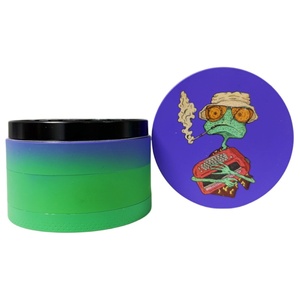 Good Quality Spice Crusher Zinc Smoking Accessories 63MM Zinc Alloy <b>Herb</b> <b>Grinder</b> Tobacco <b>Grinder</b> - Product Image 6