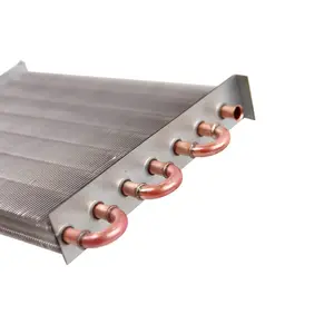 Алюминиевая ребристая трубка теплообменника испарителя для холодильника