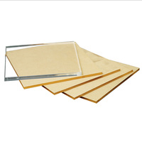Feuilles de plastique acrylique Transparent, verre plexiglas 1220x2440mm pour l'affichage