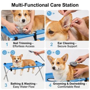 Mesa Plegable para el Cuidado de Mascotas, Hamaca para Bañar Perros - Product Image 6