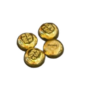 Monedas y Perlas de Oro Redondas de Ágata AU999 - <span class=keywords><strong>Inversión</strong></span> de Oro de 1 Gramo con Certificado GDTC - Product Image 5