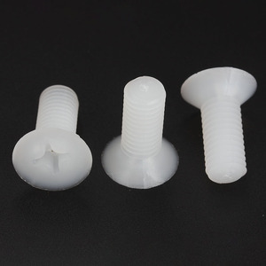 <span class=keywords><strong>Tornillos</strong></span> de Plástico PVDF Resistentes a Productos Químicos, Acabado Natural, <span class=keywords><strong>Tornillos</strong></span> de Máquina de Plástico para Sistemas de Fluidos Químicos - Product Image 6