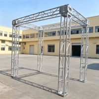 Precio Directo de Fábrica Confiable: Estructura Modular de Aluminio Antioxidante para Equipos de Sonido, Amplificadores y Altavoces (Truss Plateado)