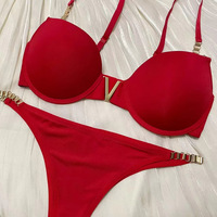 Vente en gros de lingerie sexy pour femmes, ensemble soutien-gorge et culotte, bikini, string, ensembles de sous-vêtements érotiques de luxe pour femmes