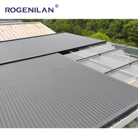 Rideau électrique en aluminium intelligent pour véranda, fenêtre rétractable, pare-soleil, rouleau de toit pour volet roulant