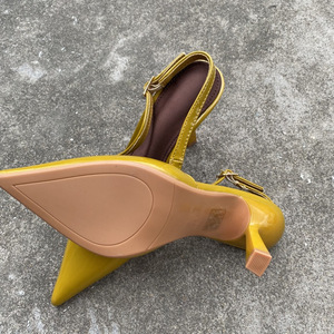 Nuevos tacones altos de aguja para mujer, punta estrecha, estilo informal, aumento de altura, zapatos de fiesta sexis para primavera, sandalias de verano al aire libre - Product Image 6