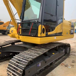 Excavadora Usada Komatsu PC200 de 20 Toneladas, Equipo de Construcción con Motor - Product Image 4