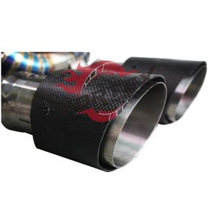 Sistema de Escape Completo Ligero Vortex Titanium Turbo-Back Sin Válvulas con Puntas de Carbono para McLaren 720S 4.0T 2017–2019 - Product Image 4