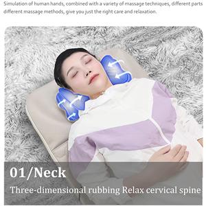 Esterilla <span class=keywords><strong>de</strong></span> estiramiento <span class=keywords><strong>de</strong></span> espalda, <span class=keywords><strong>termoterapia</strong></span> eléctrica, colchón <span class=keywords><strong>de</strong></span> masaje <span class=keywords><strong>de</strong></span> presión <span class=keywords><strong>de</strong></span> aire <span class=keywords><strong>de</strong></span> cuerpo completo, Calefacción Automática, tailandesa, gran oferta - Product Image 4