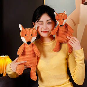 Jouet en peluche de <span class=keywords><strong>renard</strong></span> orange pour enfants Couette douce avec remplissage en coton PP pour la fête des mères Saint Valentin - Product Image 4