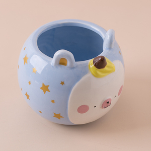 Soportes decorativos <span class=keywords><strong>de</strong></span> diseño <span class=keywords><strong>de</strong></span> <span class=keywords><strong>unicornio</strong></span>, mini macetas <span class=keywords><strong>de</strong></span> cerámica baratas para plantar - Product Image 5