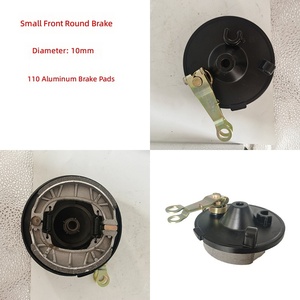Ensembles de freins à tambour pour motos électriques de marque Yanjun, avant et arrière, 10 et 16 trous, pièces en fer, aluminium et plastique, vente en gros - Product Image 3