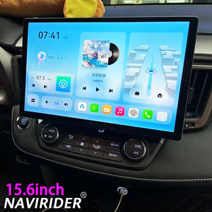 หน้าจอสเตอริโออัตโนมัติขนาด 15.6 นิ้ว สำหรับรถยนต์โตโยต้า RAV4 ปี 2013-2017 เครื่องเล่นมัลติมีเดียวิดีโอ Android 15 วิทยุติดรถยนต์ Carplay ระบบนำทาง GPS - Product Image 1