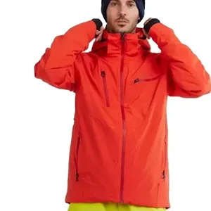 Hochwertige Ski ausrüstung Outdoor-Kleidung wasserdichte atmungsaktive isolierte Winter Ski Schnee warme Jacke für Männer