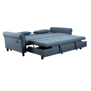 Canapé-lit trois places en tissu éponge de style européen, avec rangement USB, écologique, pour salon et <span class=keywords><strong>appartement</strong></span> – Vente en gros OEM de haute qualité - Product Image 3