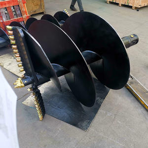 Foreuse spirale pour excavatrice, transformée en foreuse spirale hydraulique, modifiée en foreuse spirale rotative - Product Image 3